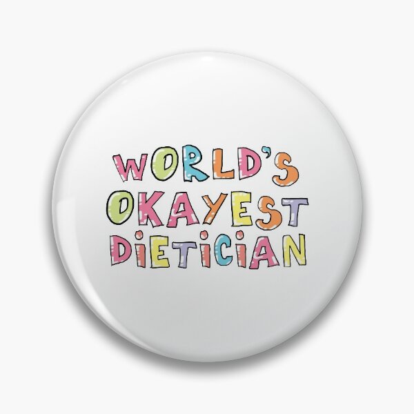Item preview, World's Okayest Dietician Gift Idea designed and sold by betternotes.