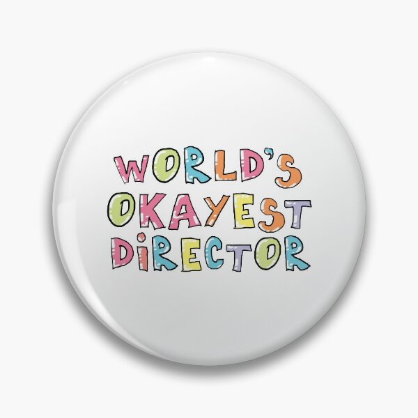 Artikelvorschau, World's Okayest Director Gift Idea entworfen und verkauft von betternotes.