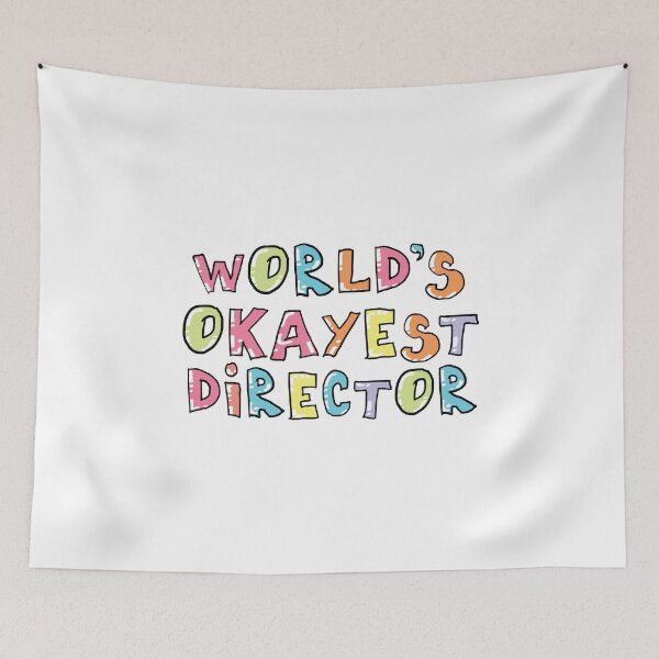 Artikelvorschau, World's Okayest Director Gift Idea entworfen und verkauft von betternotes.