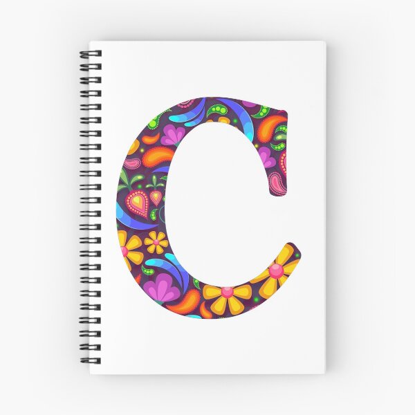 Item preview, Letter C Flowery Design designed and sold by Mountainman420.
