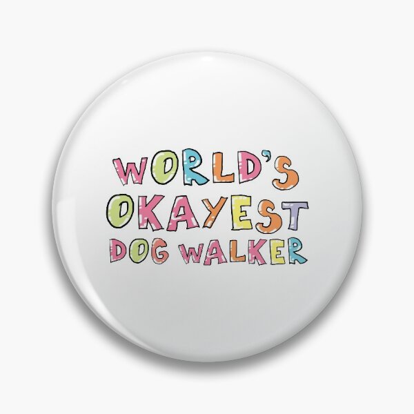 Item preview, World's Okayest Dog Walker Gift Idea designed and sold by betternotes.