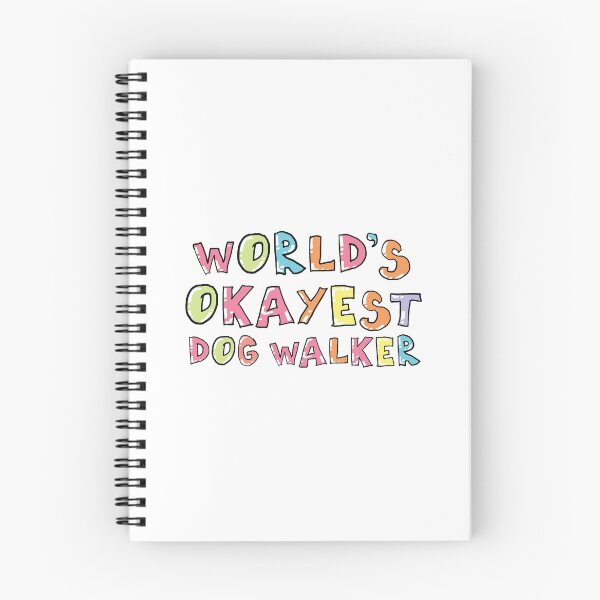 Item preview, World's Okayest Dog Walker Gift Idea designed and sold by betternotes.
