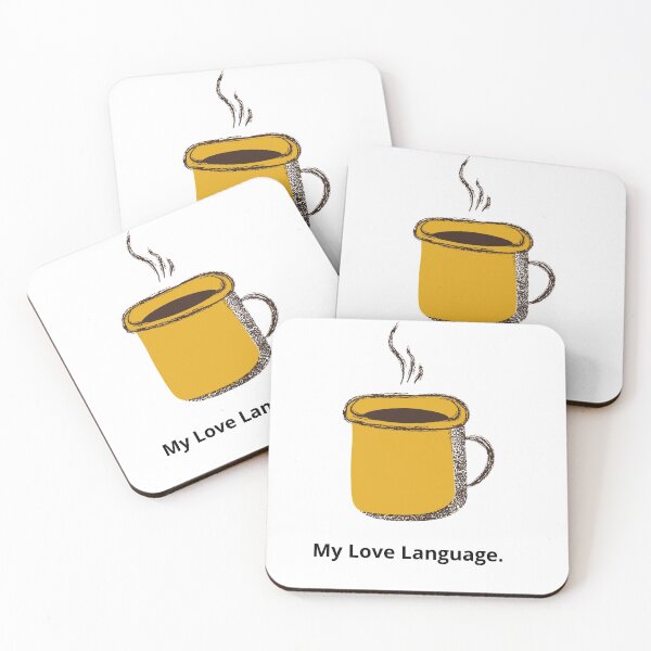 Item preview, My Love Language. designed and sold by CoffeeCupLife2.
