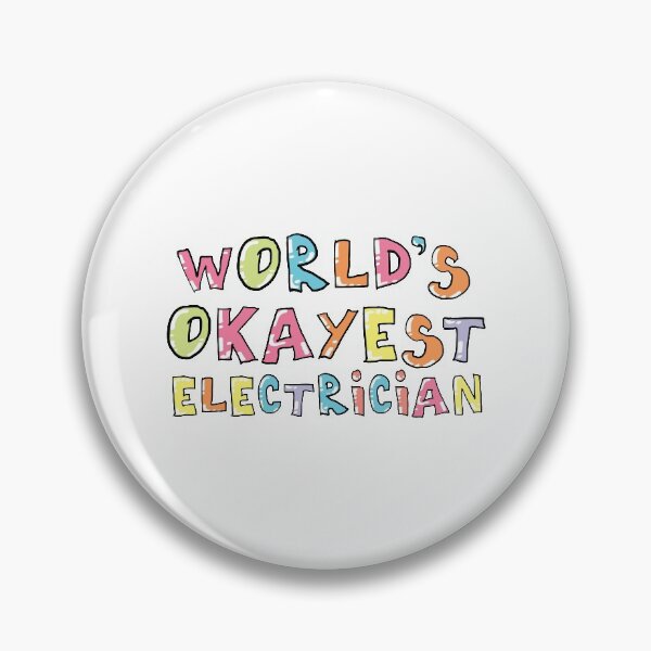 Item preview, World's Okayest Electrician Gift Idea designed and sold by betternotes.