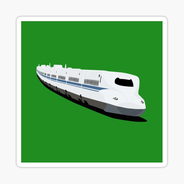 Vista previa del artículo con la obra «Tren bala Shinkansen N700A Series - Tokio, Japón», diseñado y vendido por JonesyDave.