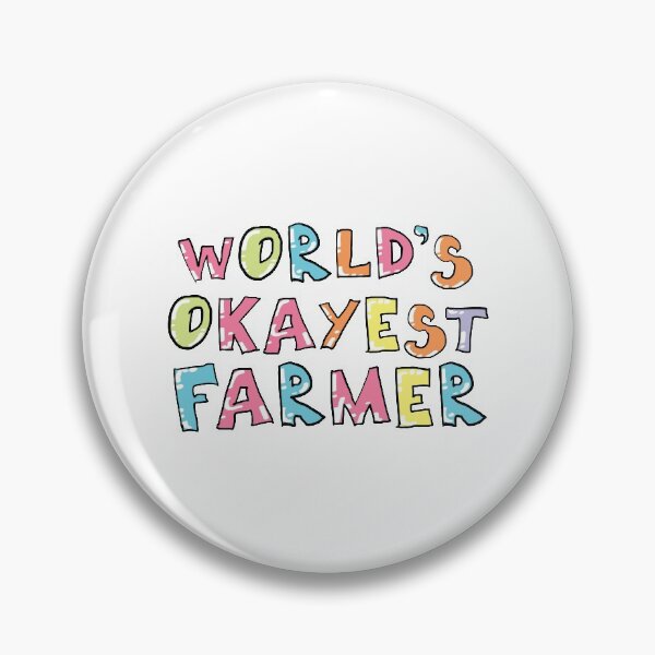 Artikelvorschau, World's Okayest Farmer Gift Idea entworfen und verkauft von betternotes.