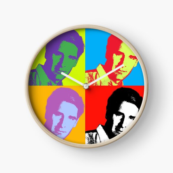 Pop Art Sam Beckett from Quantum Leap Clock