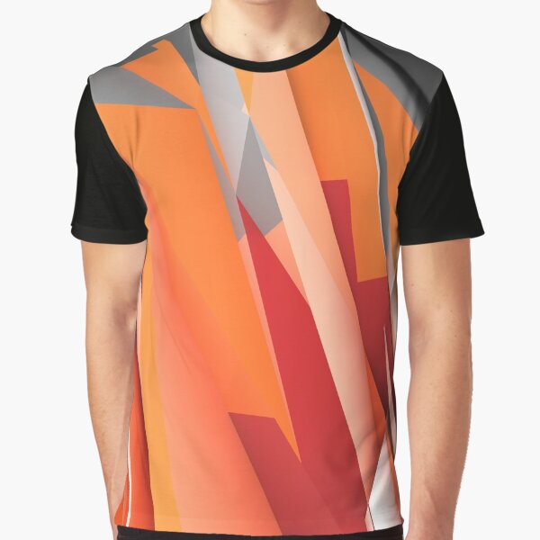 Item preview, Orange-Red Shards designed and sold by joshchin.