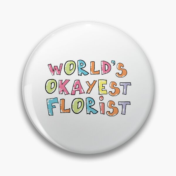 Item preview, World's Okayest Florist Gift Idea designed and sold by betternotes.