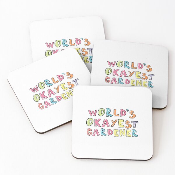 Item preview, World's Okayest Gardener Gift Idea designed and sold by betternotes.