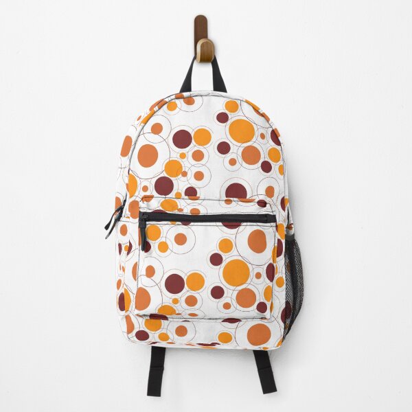 Item preview, Fall and Autumn yellow, burgandy, orange circle pattern, dots designed and sold by JustAMillenial -.