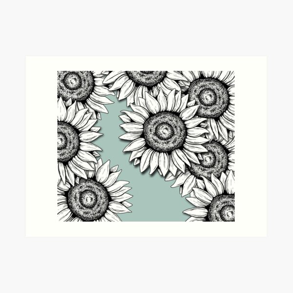 She Was as Wild as the Flowers Art Print
