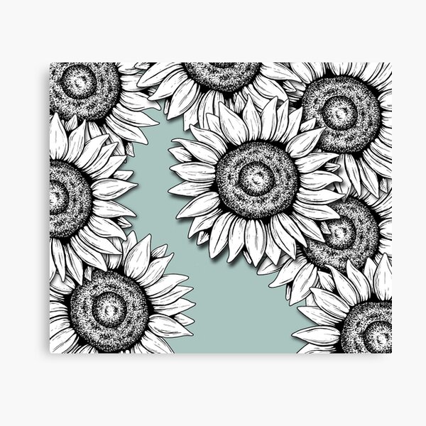 She Was as Wild as the Flowers Canvas Print