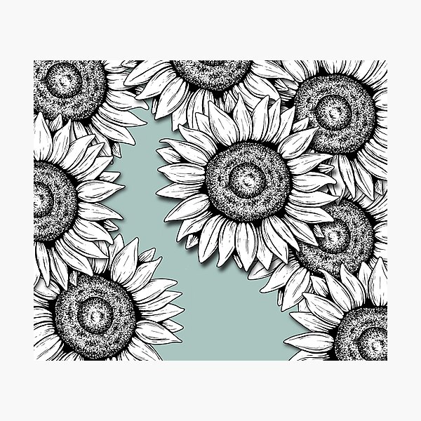 She Was as Wild as the Flowers Photographic Print