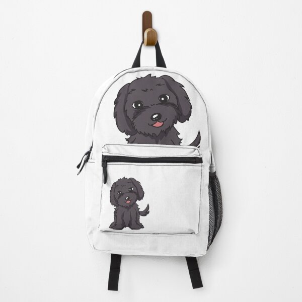 Item preview, Maltipoo Black Grey Dog designed and sold by KatInABox.