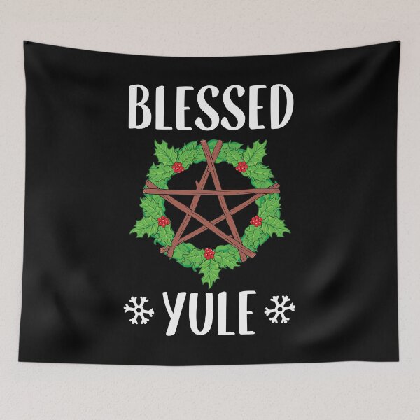 Item preview, Blessed Yule Pagan Winter Solstice design designed and sold by jakehughes2015.