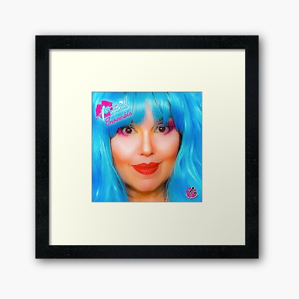 Melleefresh Invincible Framed Art Print