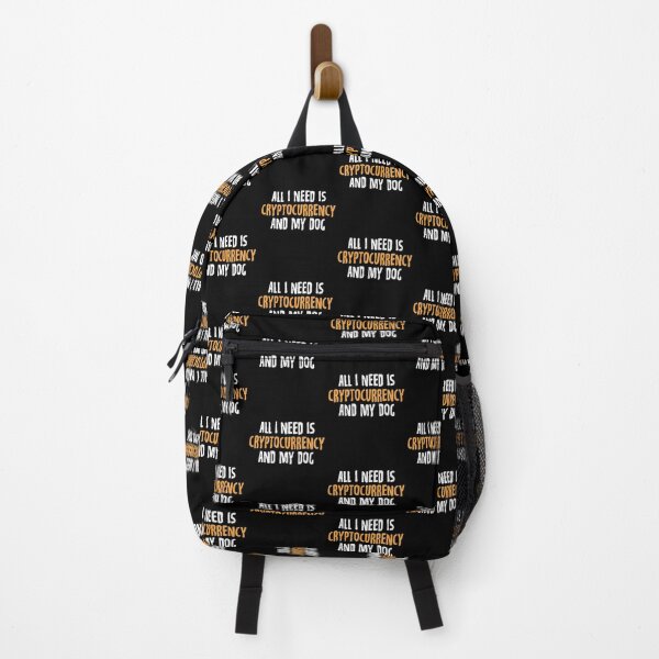 Item preview, All I Need Is Cryptocurrency And My Dog Crypto designed and sold by perfectpresents.