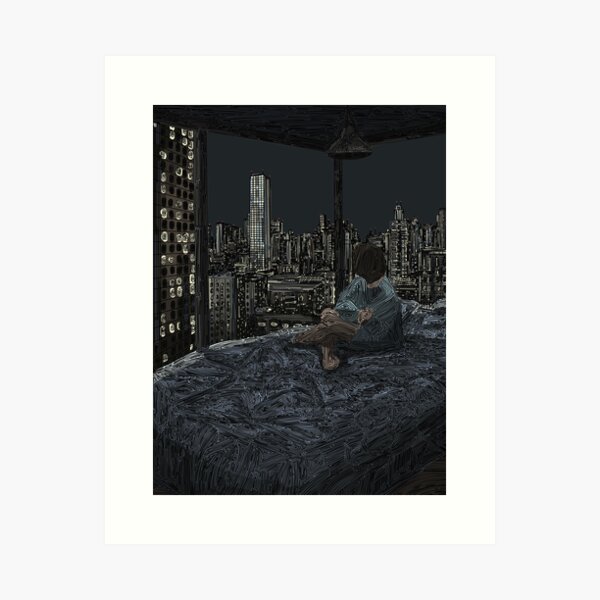 A Cigarette Before Bed Art Print