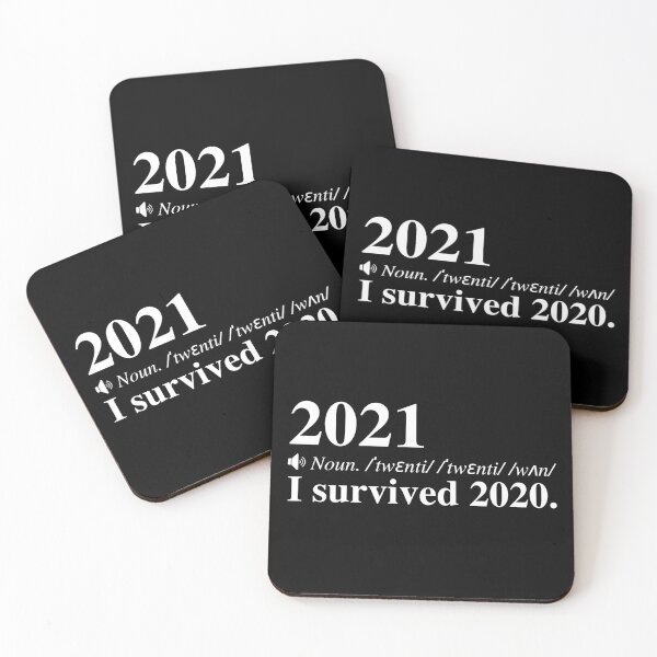 Item preview, 2021: I Survived 2020. Funny New Years Definition.  designed and sold by mind-illusions.