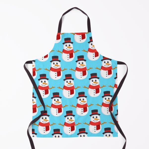 Item preview, Snowmen Blue designed and sold by Apparent Design.