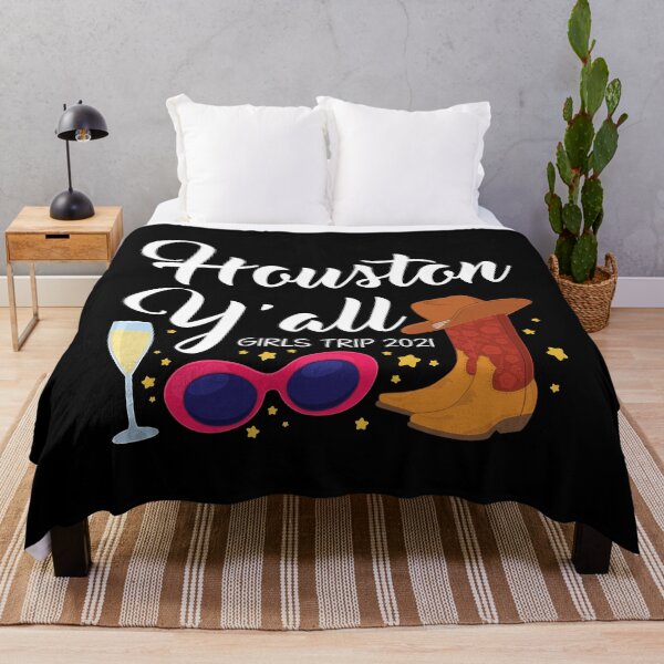 Item preview, Funny Bachelorette Yall Houston Girls Trip 2021 graphic designed and sold by jakehughes2015.