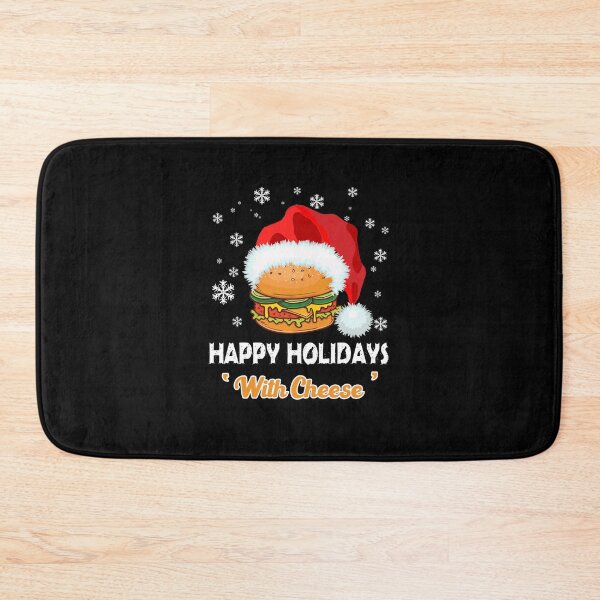 Item preview, Happy Holidays With Cheese Christmas Cheeseburger designed and sold by printrendstore.