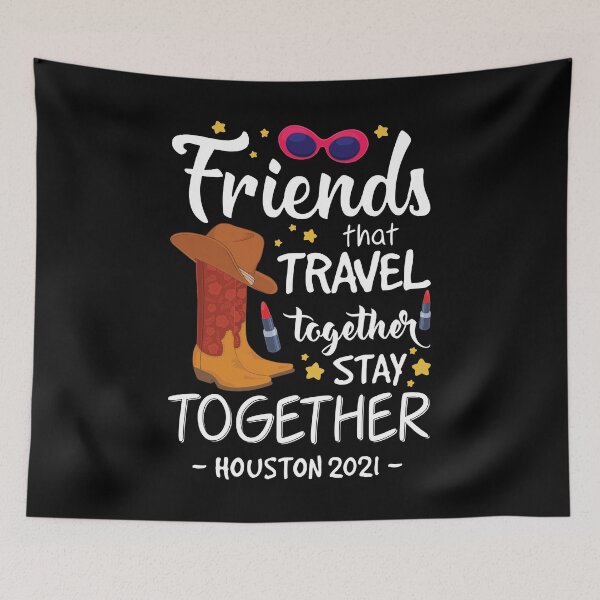 Item preview, Friends That Travel Bachelorette 2021 Houston Girls Trip design designed and sold by jakehughes2015.