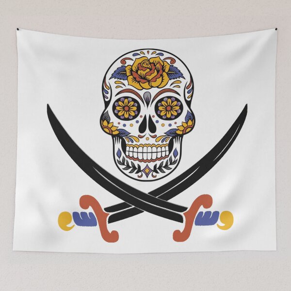 Item preview, The Pirates Of The Day Of The Dead designed and sold by Legit Hooligan.