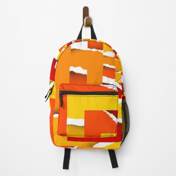 Item preview, Abstract Geometric Orange Art designed and sold by steelskydesigns.