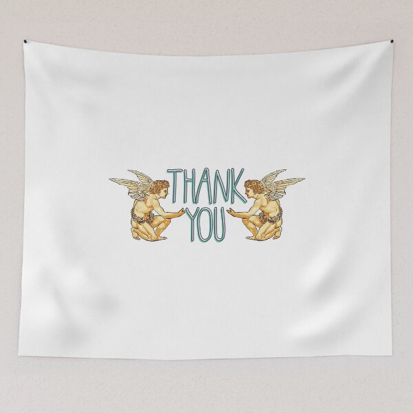 Item preview, Golden Cherub Thank You Angelic Wings (Angels) designed and sold by OneCherubim.