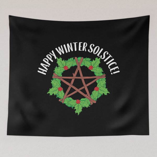 Item preview, Pagan Yule Celebration Happy Winter Solstice graphic designed and sold by jakehughes2015.
