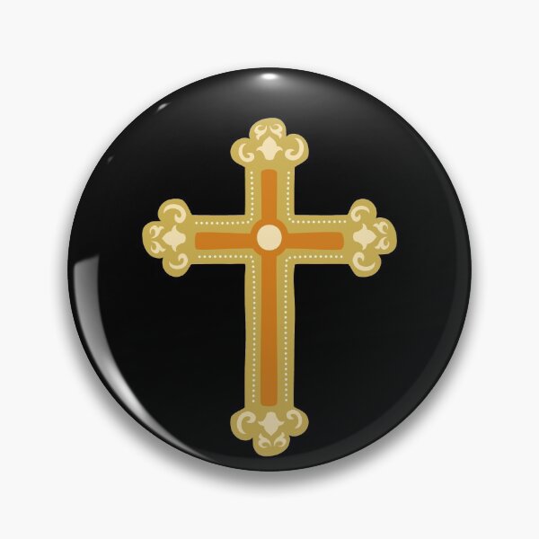 Item preview, Golden Christianity Cross Father Son Ghost(Angels) designed and sold by OneCherubim.