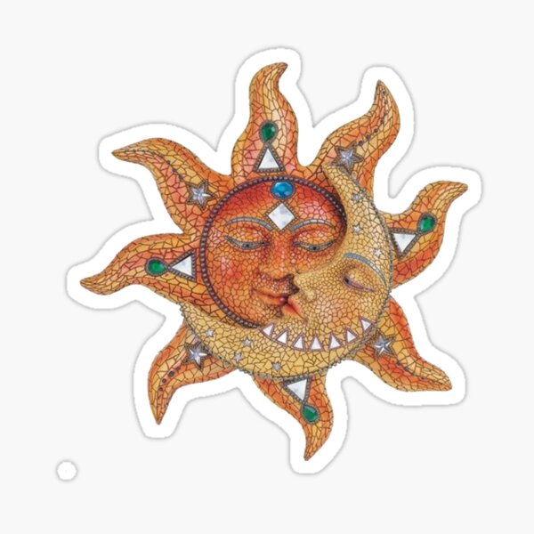 Item preview, sun and moon designed and sold by anoushkabh.