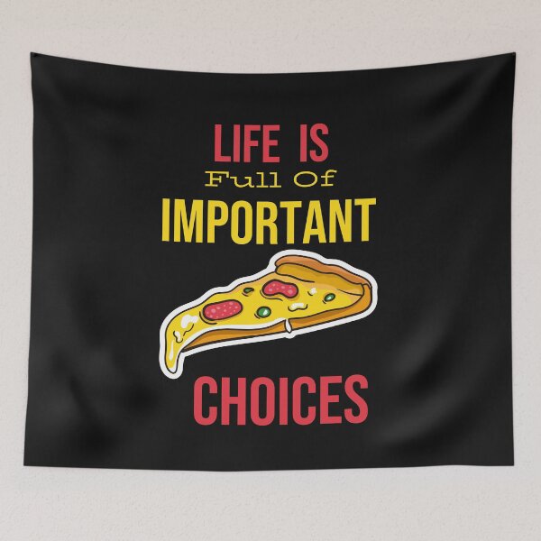 Item preview, Life Is Full Of Important Choices designed and sold by tarkaittisak.