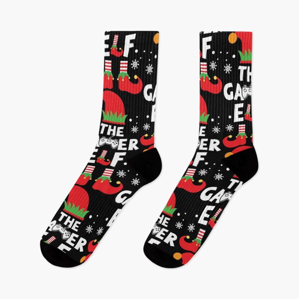 Item preview, Christmas Gamer Elf Cool Gaming Xmas Holiday Gift designed and sold by haselshirt.