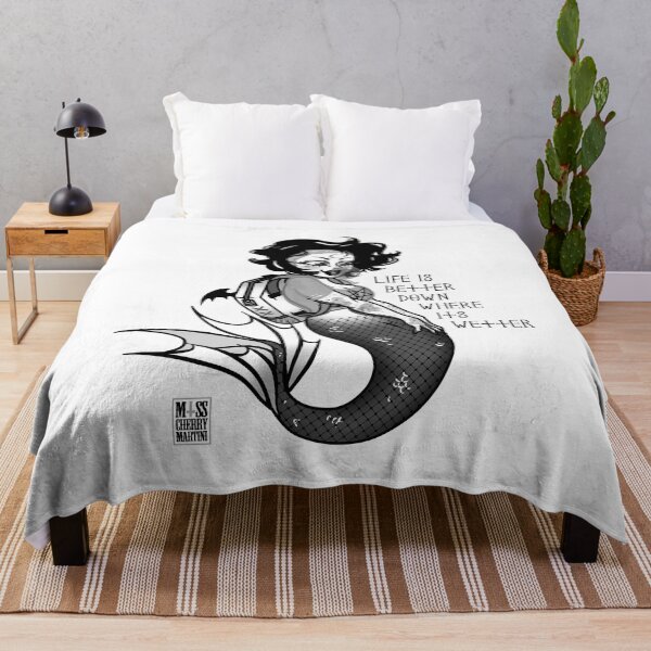 Item preview, Life is Better Down where its Wetter designed and sold by Rose Demon.