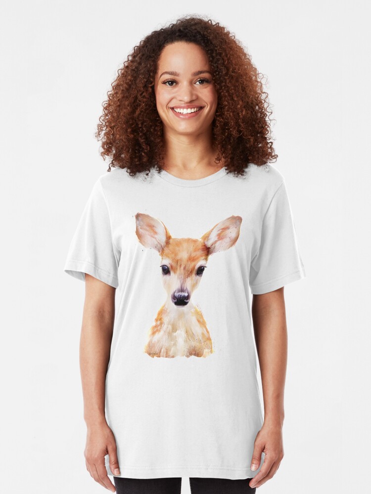 Alternate view of Little Deer Slim Fit T-Shirt
