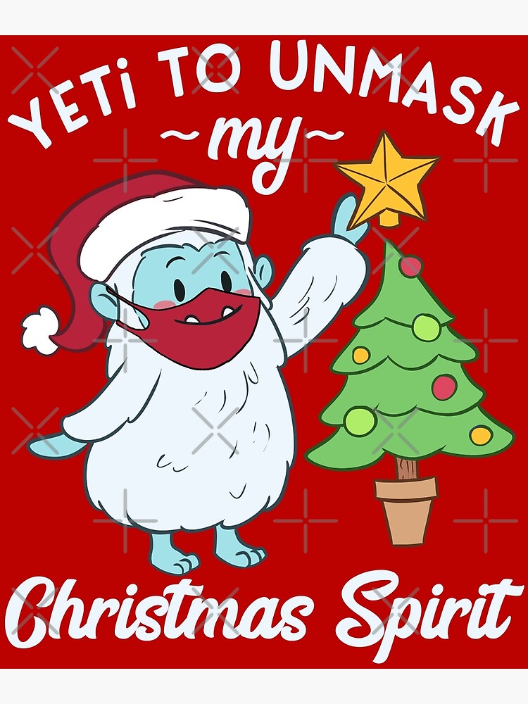 Christmas Yeti To Party Cute Yeti for Christmas' Trucker Cap