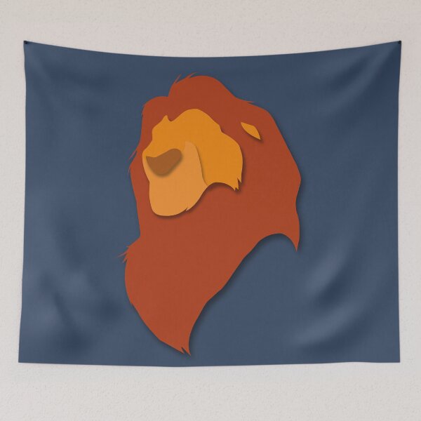 Item preview, Minimal Lion King designed and sold by Chaotic Neutral.