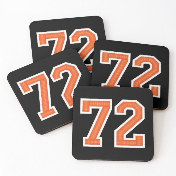 Item preview, Sports Number 72 Jersey seventy-two Orange designed and sold by elhefe.