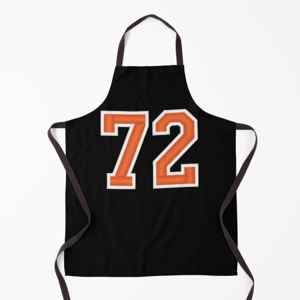 Item preview, Sports Number 72 Jersey seventy-two Orange designed and sold by elhefe.
