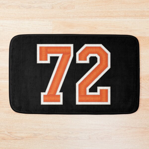 Item preview, Sports Number 72 Jersey seventy-two Orange designed and sold by elhefe.