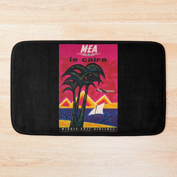 Item preview, retro classic MEA Le Caire poster designed and sold by CorasPosters.