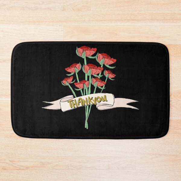 Item preview, Thank You Thankful Red Roses Greeting Appreciation designed and sold by OneCherubim.