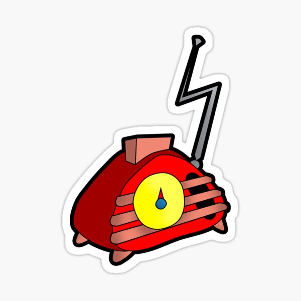 Item preview, Brave Little Radio! designed and sold by lentilbacon.