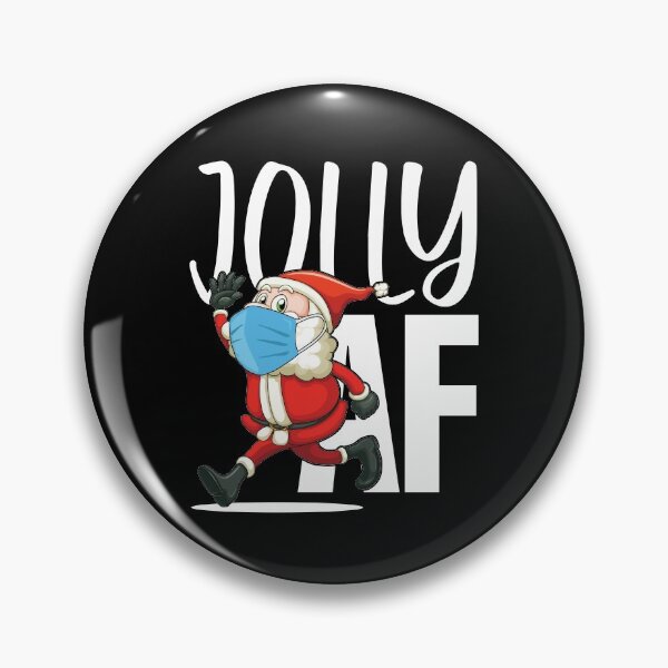 Item preview, Jolly AF | Amusing Christmas Santa designed and sold by GravitiTees.