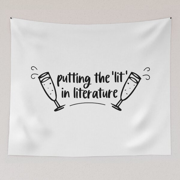 Item preview, Putting the Lit in Literature designed and sold by simplybirdsong.