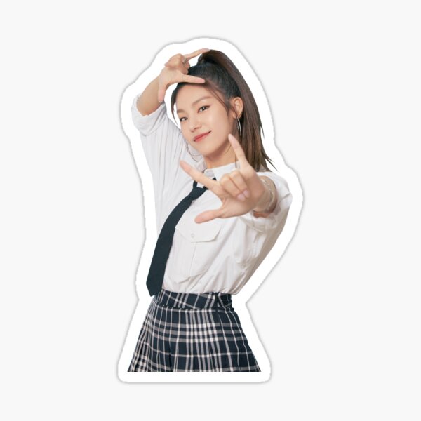 ITZY Yeji Pegatina