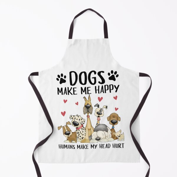 Item preview, Dogs make me happy humans make my head hurt designed and sold by TrevinoFox.
